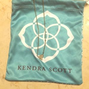 White dusty necklace. Kendra Scott